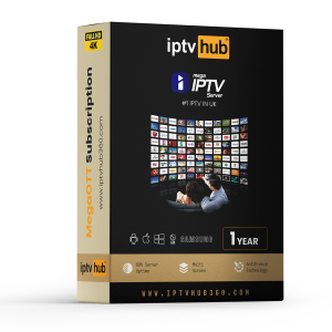 MEGAOTT IPTV <br> 1 YEAR